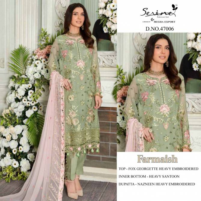 Serene Farmaish Fancy Festival Wear Georgette Pakistani Salwar Kameez Collection